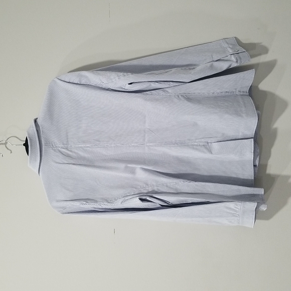 Chico's Striped Snap Blazer, Sz 3 - Picture 8 of 8